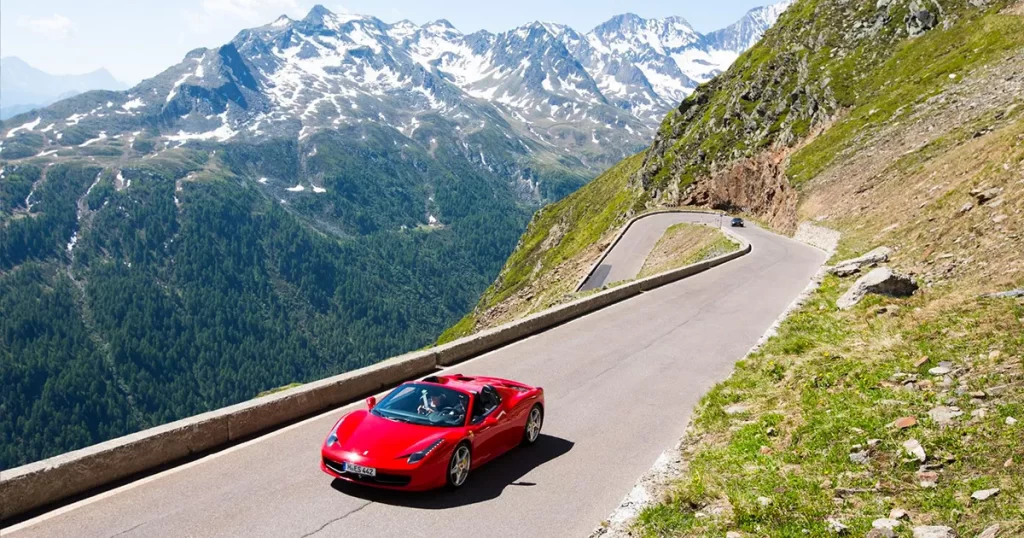 Ferrari Experience in the Andes producida por AYW