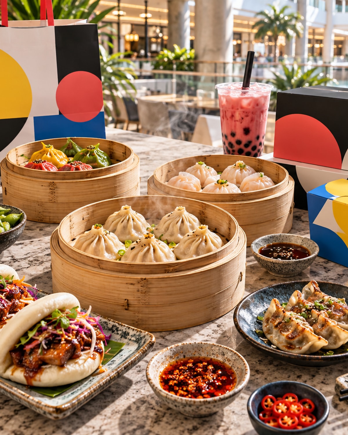 Local de YIP Dumpling Shop, marca desarrollada por AYW